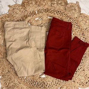 Old Navy Pixie pants (2) size 2